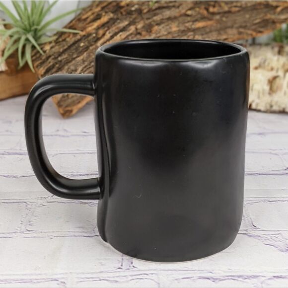 Rae Dunn GULP Black Ceramic Mug - Picture 2 of 6